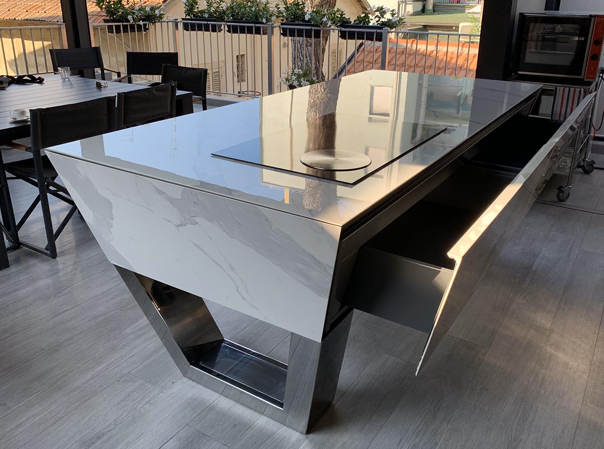 cucina da esterno quiddy vidali outdoor kitchen
