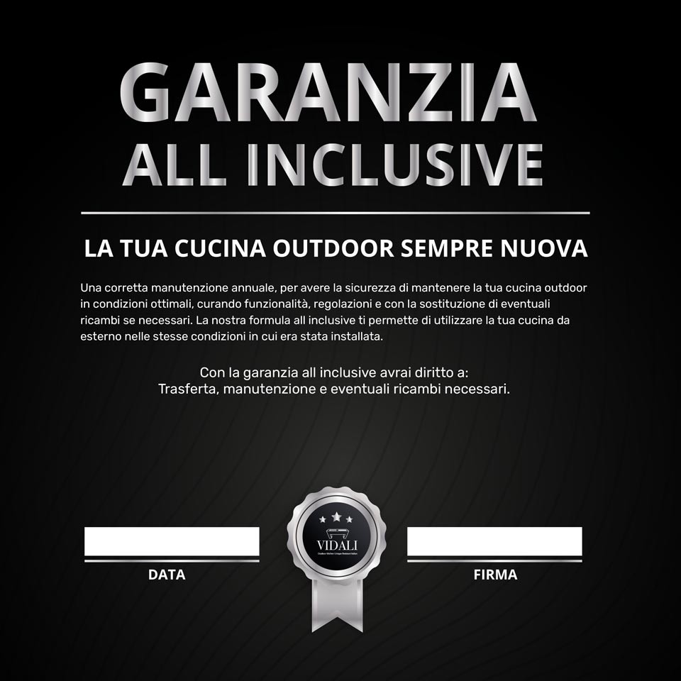 garanzia all inclusive italiano cucine esterno garanzia all inclusive italiano cucine esterno