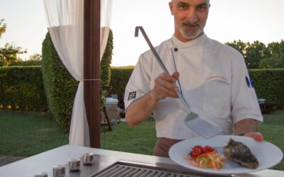Cooking outdoors with the VIDALI Italian outdoor kitchen is a unique experience