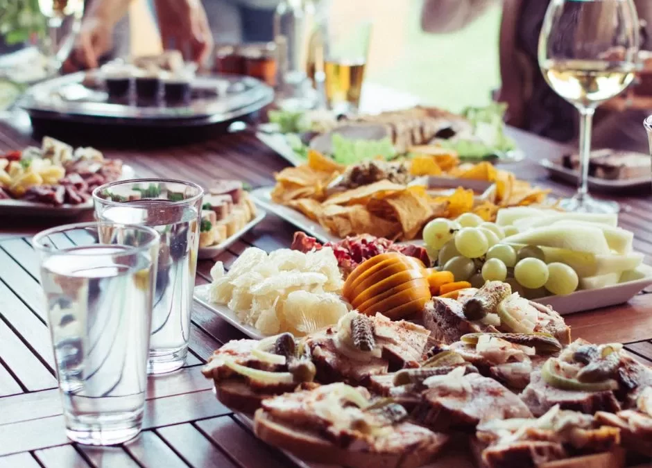 Tips for an aperitif in the garden