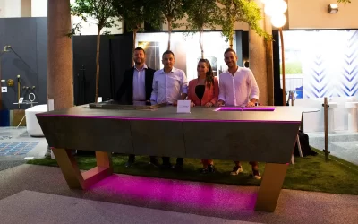 Quid outdoor kitchen at fuorisalone in Milan