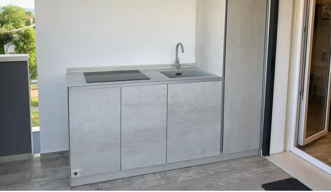 Outdoor kitchen for a small garden?  Set up your outdoor space with the most suitable kitchen