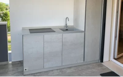 Outdoor kitchen for a small garden?  Set up your outdoor space with the most suitable kitchen